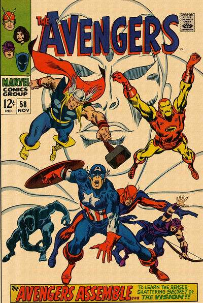 Avengers 1963 Series #58