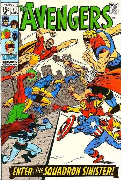 Avengers 1963 Series #70