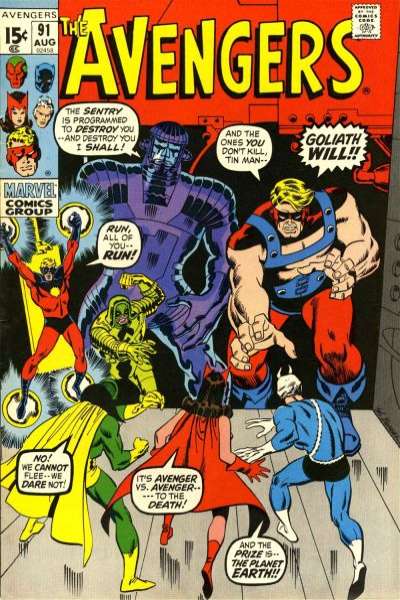 Avengers 1963 Series #91