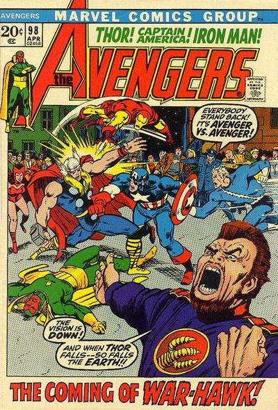 Avengers 1963 Series #98