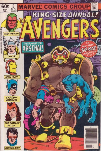Avengers 1963 Series Annual #9