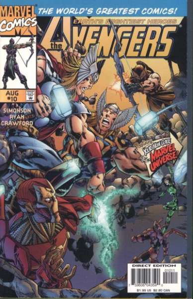 Avengers 1996 Series #10