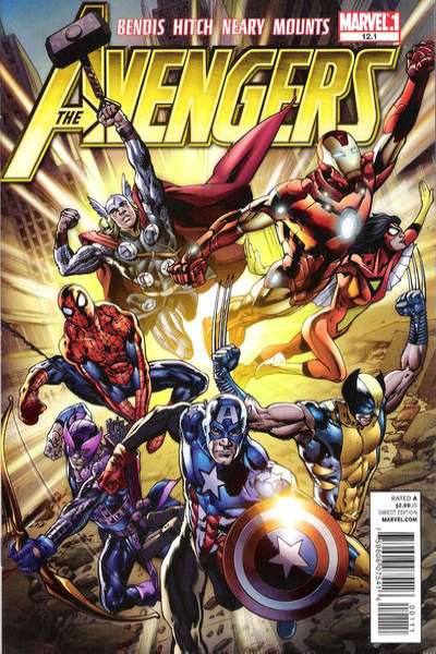 Avengers 2010 Series Issue is #12.1 #12