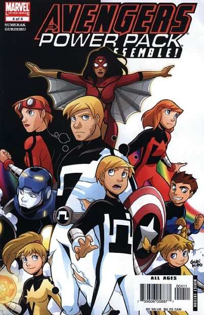 Avengers and Power Pack Assemble! #4