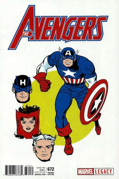 Avengers Dec 2017 Series #672