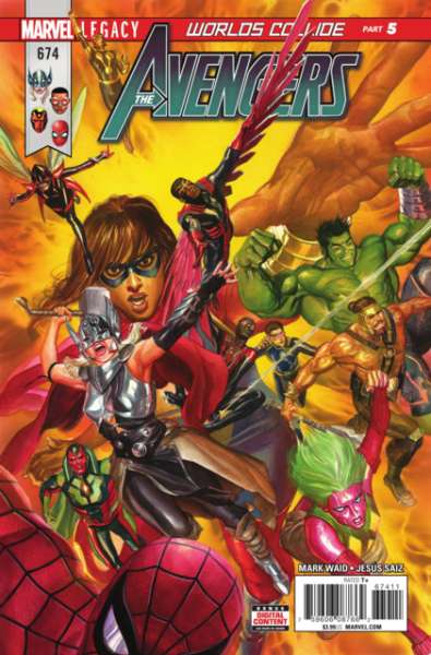 Avengers Dec 2017 Series #674