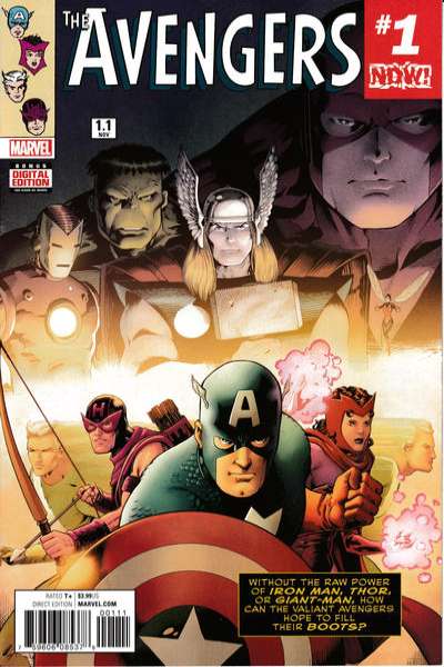 Avengers Jan 2017 Series #1