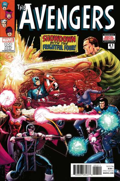 Avengers Jan 2017 Series Issue is #4.1 #4