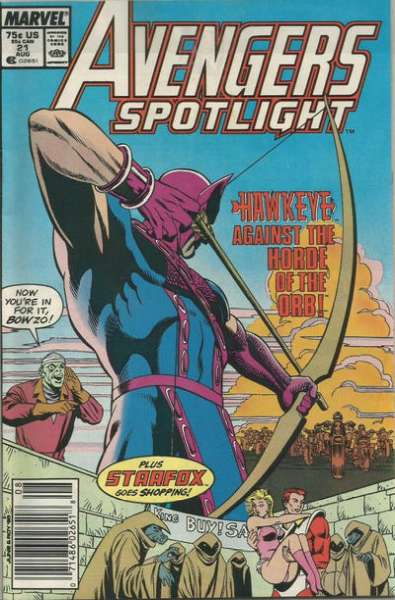 Avengers Spotlight 1989 Series #21