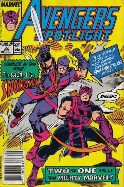 Avengers Spotlight 1989 Series #22