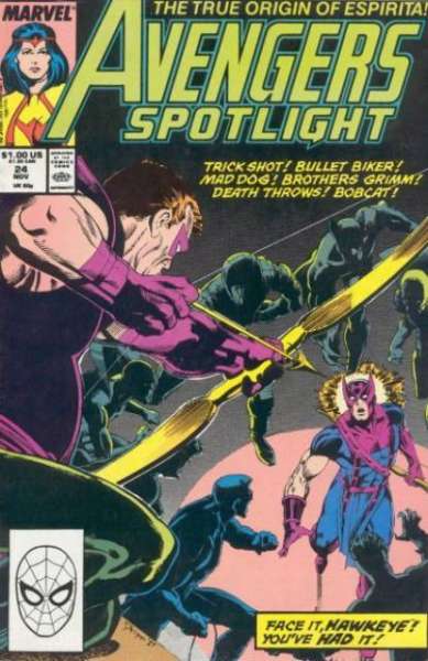 Avengers Spotlight 1989 Series #24