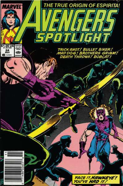 Avengers Spotlight 1989 Series #24