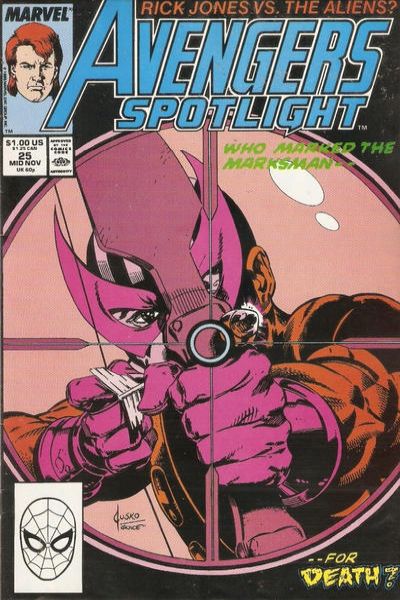 Avengers Spotlight 1989 Series #25