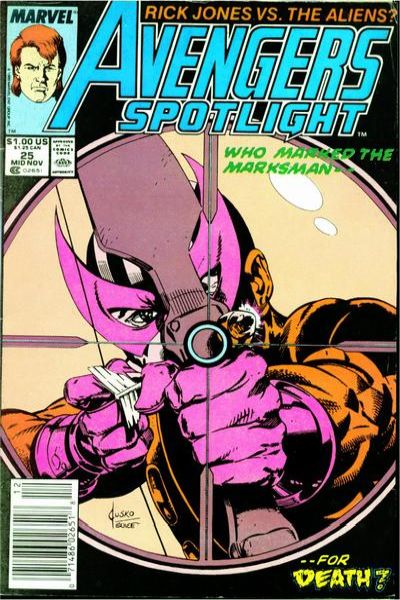 Avengers Spotlight 1989 Series #25