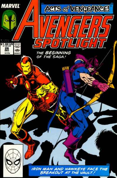 Avengers Spotlight 1989 Series #26
