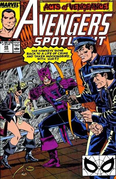 Avengers Spotlight 1989 Series #28