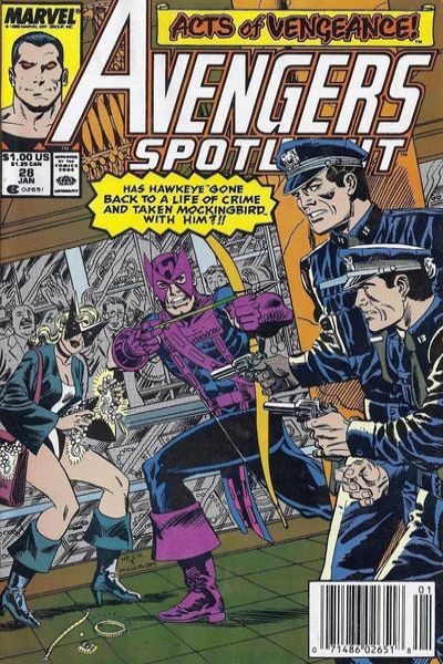 Avengers Spotlight 1989 Series #28