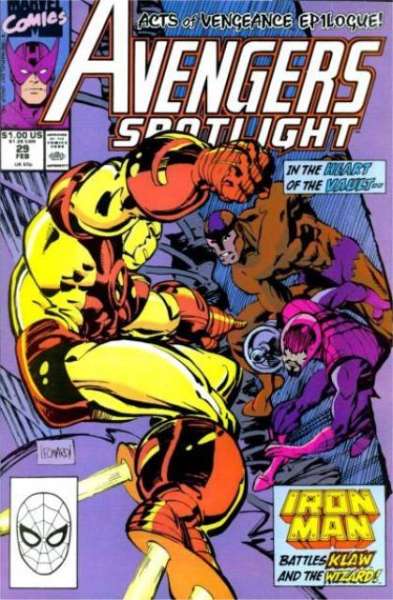 Avengers Spotlight 1989 Series #29