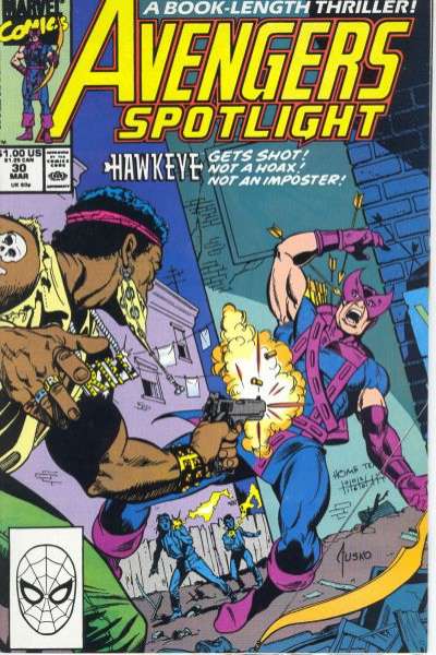 Avengers Spotlight 1989 Series #30