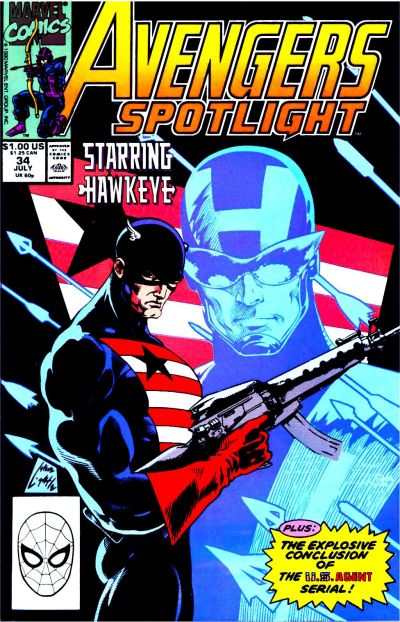 Avengers Spotlight 1989 Series #34