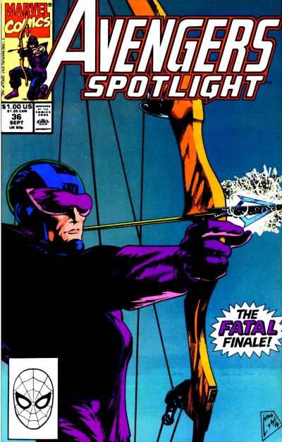 Avengers Spotlight 1989 Series #36