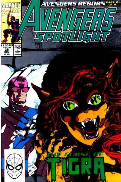 Avengers Spotlight 1989 Series #38