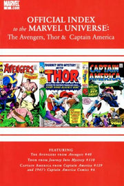 Avengers Thor & Captain America: Official Index to the Marvel Universe #2