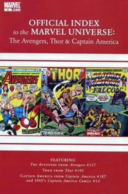 Avengers Thor & Captain America: Official Index to the Marvel Universe #4
