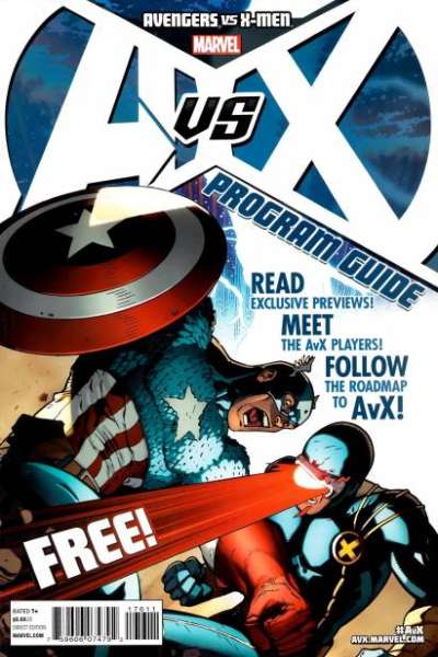 Avengers vs. X-Men Program Guide #1