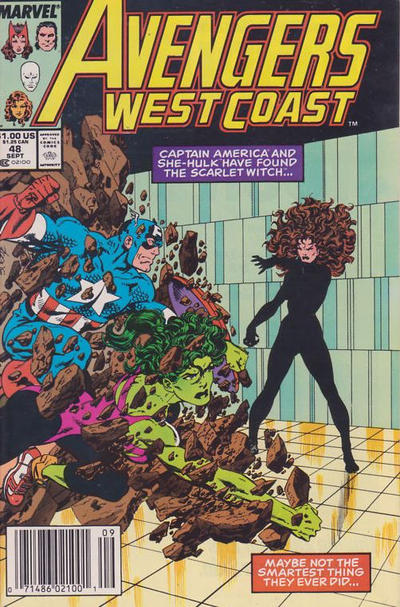 Avengers West Coast #48