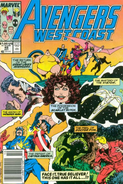 Avengers West Coast #49