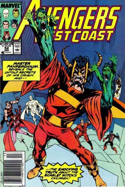 Avengers West Coast #52