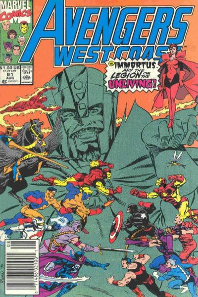 Avengers West Coast #61