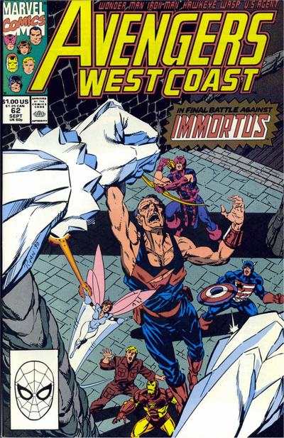 Avengers West Coast #62