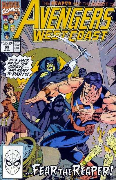 Avengers West Coast #65