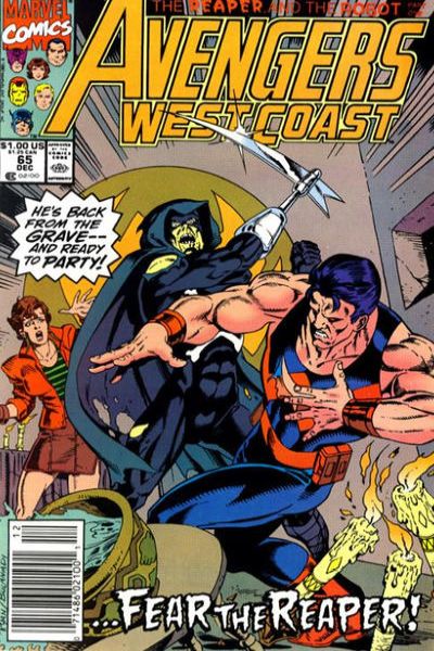 Avengers West Coast #65