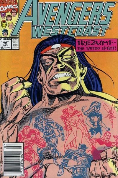 Avengers West Coast #72