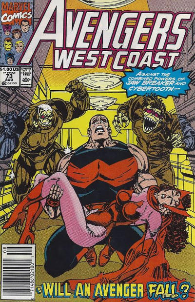 Avengers West Coast #73