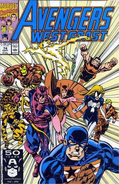 Avengers West Coast #74