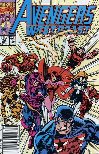 Avengers West Coast #74