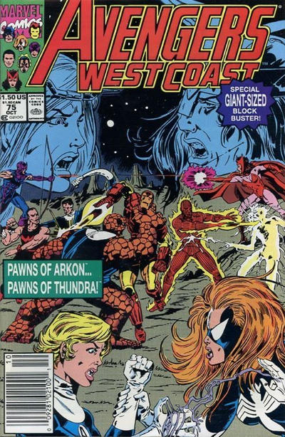Avengers West Coast #75