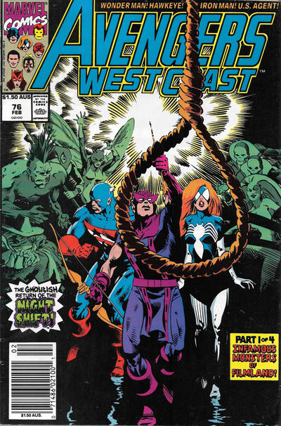 Avengers West Coast #76