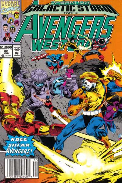 Avengers West Coast #80