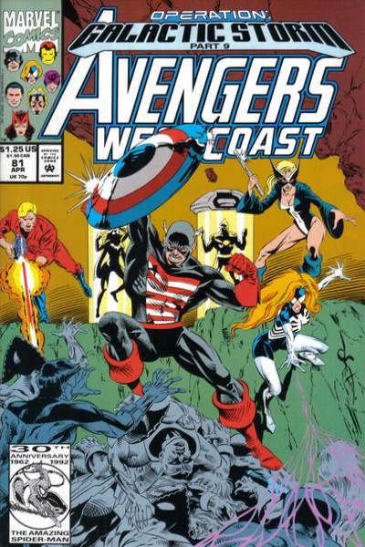 Avengers West Coast #81