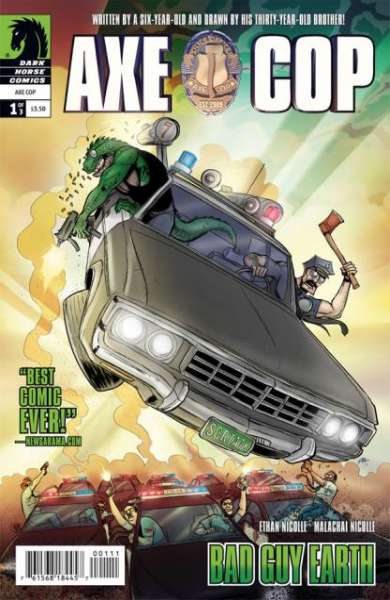 Axe Cop: Bad Guy Earth #1