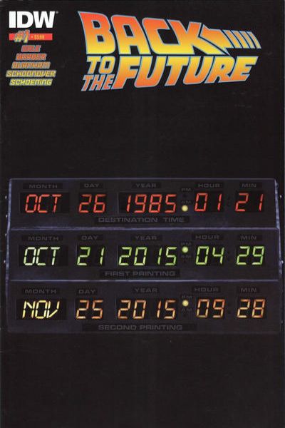 Back to the Future 2015 Series #1