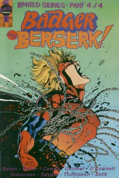 Badger Goes Berserk #4