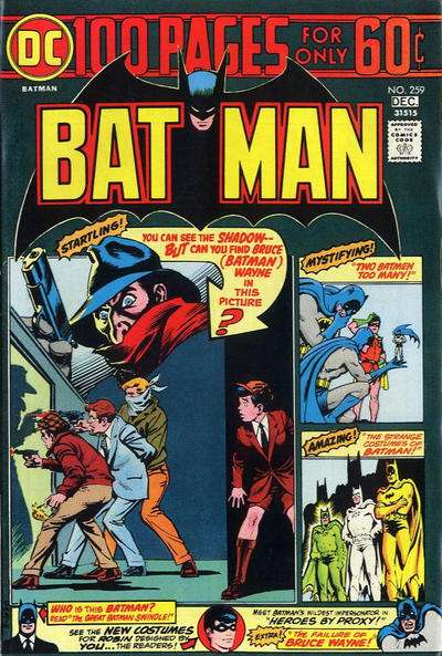 Batman 1940 Series #259