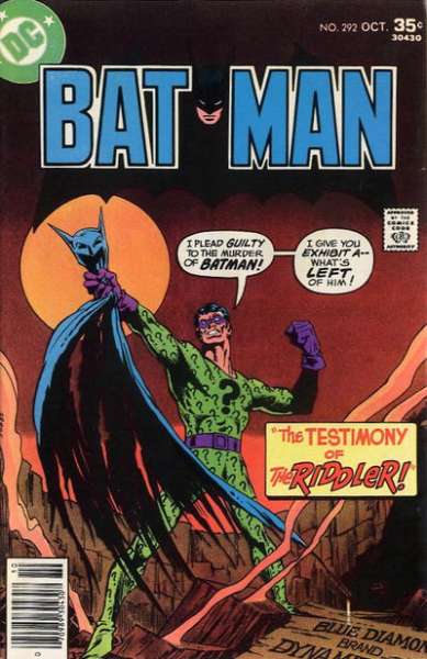 Batman 1940 Series #292