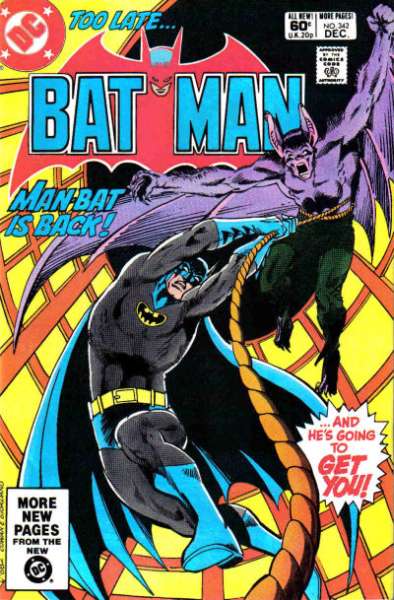 Batman 1940 Series #342